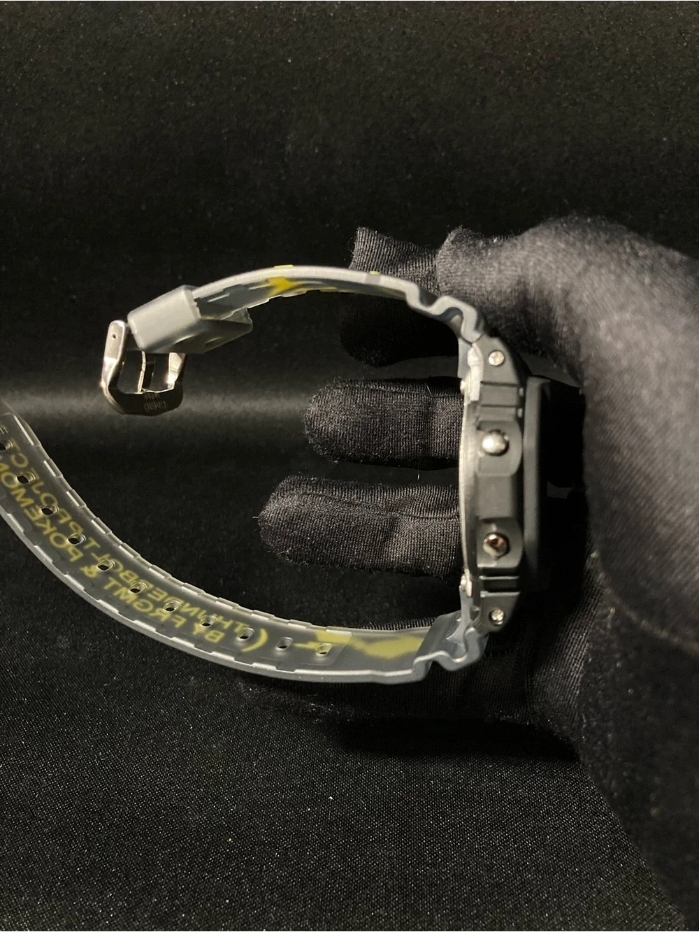 Black and Yellow G Shock Dw5600